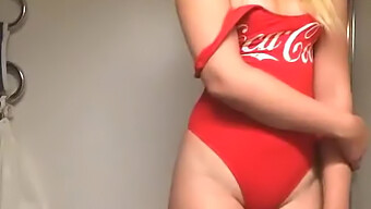 Homemade Masturbation Session With A Girl Who Loves Coca Cola