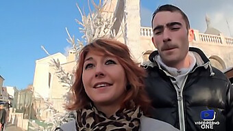 La Rousse Fallona Profite D'Un Trio Chaud Avec Son Amant