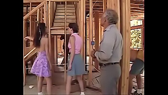 Gang Bang On A Construction Site With 18+ Teens