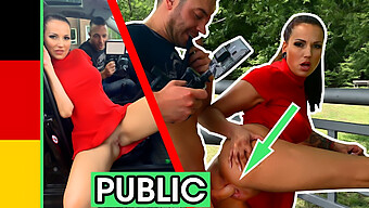 European Coed With Stunning Curves Gets Fucked In The Park