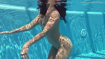 Young Russian Teen Jessica Lincoln Enjoys Swimming In Her Free Time