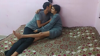 A Skinny Indian College Girl Gives A Deepthroat Blowjob And Experiences Intense Pleasure During Vaginal Intercourse