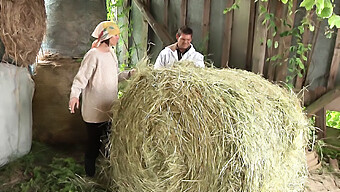 German Farmers Indulge In Kinky Oral Pleasures In The Barn