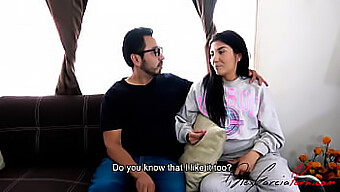 Teaching Your Cousin How To Give A Blowjob In Spanish Porn