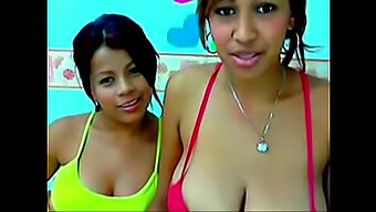 Las Gruesas Bellezas Brasileñas Dulce Y Ana Hacen Un Sensual Show En Vivo