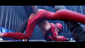 Pregătirea Exercițiilor Lui Ruby Cu Elemente Hentai Și Cgi