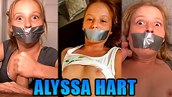 Alyssa Hart, En Liten Rödhårig, Är Bunden Och Munknullad I Tre Heta Videor Med Bondage Och Bondage-Tjejer