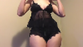 Watch A Censored Lingerie Strip And Indulge In Eating Me