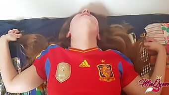 Young Spanish Girl Assists In His First Sexual Encounter (Intrusive Ejaculation)