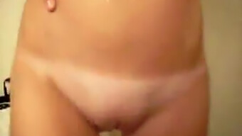 Tiny Girl Strips And Masturbates On Camera