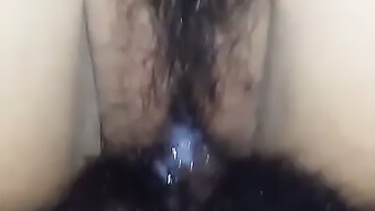 Hairy Asian Wife Gets Filled With Hot Cum